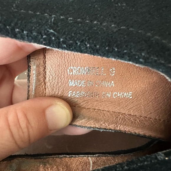 Jeffrey Campbell Black Cromwell Western Cutout Ankle Boot Size 9 - Picture 6 of 9